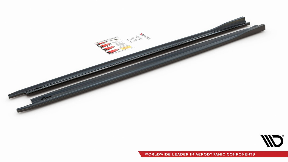 Side Skirts Diffusers V.3 Skoda Octavia RS Mk4