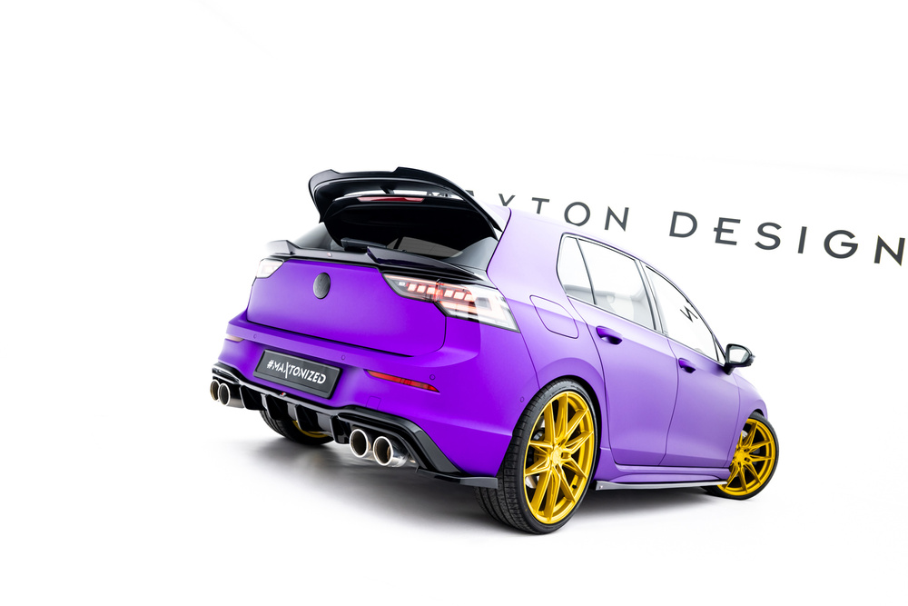 Set of Splitters V.6 Volkswagen Golf R Mk8 Facelift