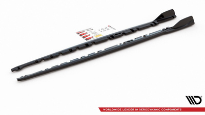Side Skirts Diffusers V.3 for BMW 1 M-Pack/ M135i / 128ti F40