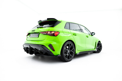 Street Pro Rear Diffuser + Flaps Audi RS3 Sportback 8Y Facelift