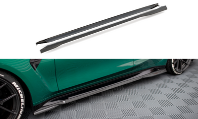 Prepreg Carbon Fiber Side Skirts BMW M3 Sedan / Touring G80 / G81