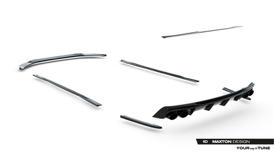 Set of Splitters Audi A6 S-Line Sedan / S6 Sedan C8