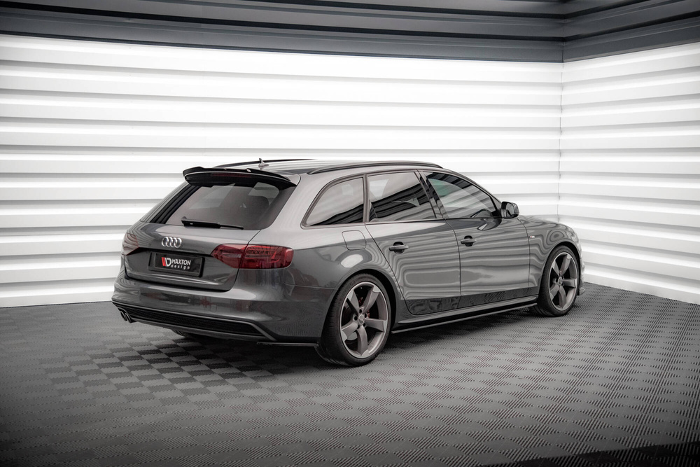 Rear Side Splitters V.2 Audi A4 S-Line Avant B8 Facelift