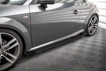 Street Pro Side Skirts Diffusers + Flaps Audi TT S / S-Line 8S