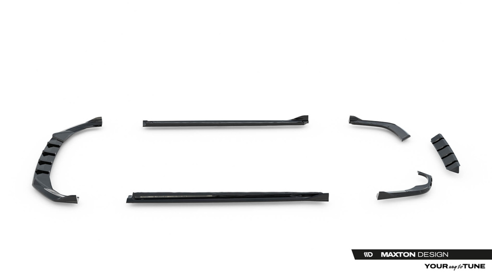 Set of Splitters V.2 Skoda Superb Sportline Mk4