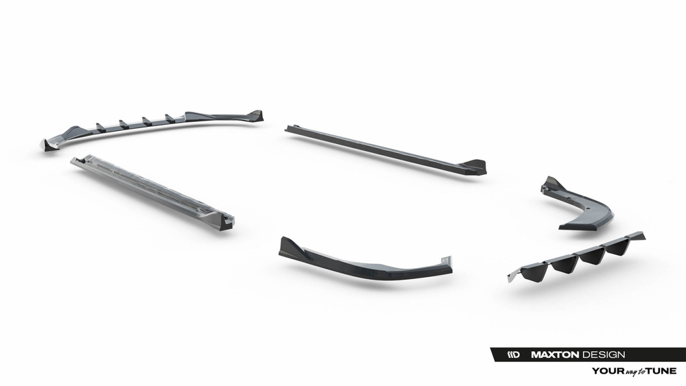 Set of Splitters V.2 Skoda Superb Sportline Mk4