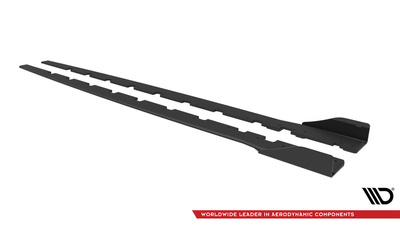 Street Pro Side Skirts Diffusers + Flaps BMW 1 M-Pack / M135i / 128ti F40