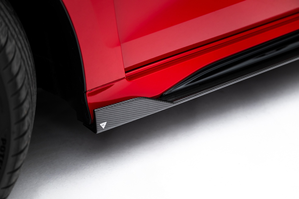 Prepreg Carbon Fiber Side Skirts V.1 Audi RS3 Sedan / Sportback 8Y / 8Y Facelift