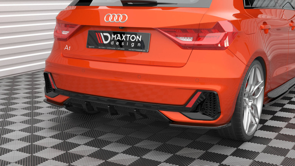 Rear Side Splitters V.2 Audi A1 S-Line GB