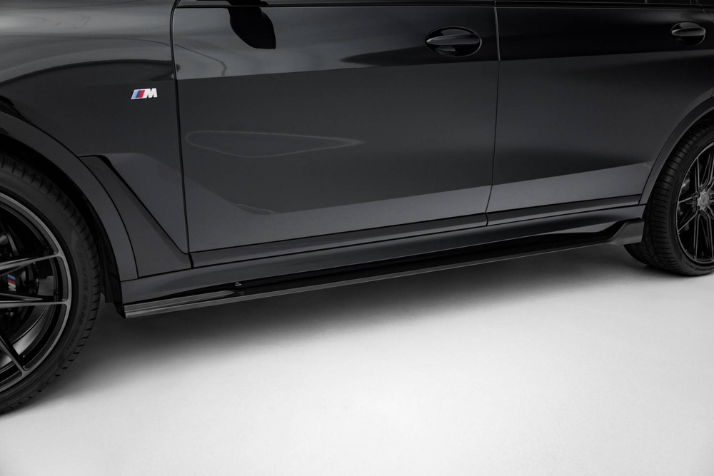 Prepreg Carbon Fiber Side Skirts BMW X7 M-Pack G07 Facelift