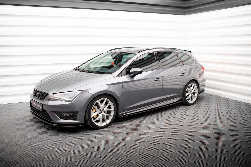 Side Skirts Diffusers V.5 Seat Leon Cupra / FR / Standard Mk3 / Mk3 Facelift