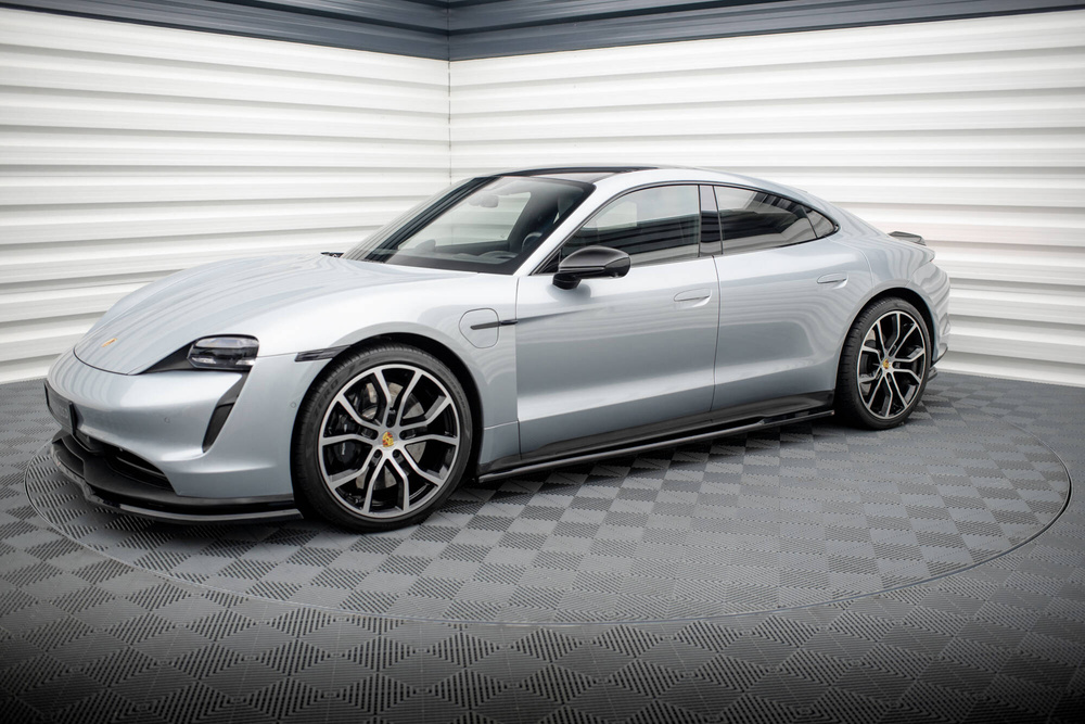Side Skirts Diffusers Porsche Taycan Sport Design / Taycan 4 Sport Design / Taycan 4S Design / Taycan GTS Sport Design Mk1 