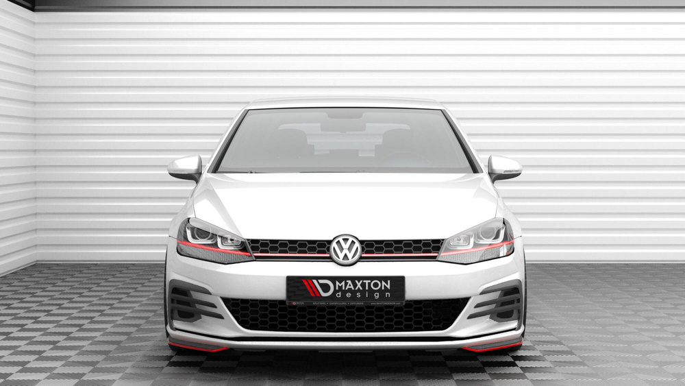 Front Side Splitters Volkswagen Golf GTI / GTD Mk7 Facelift
