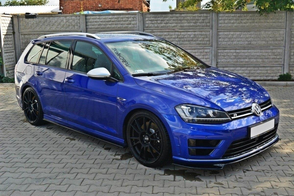Side Skirts Diffusers V.1 Volkswagen Golf R / R-Line Mk7