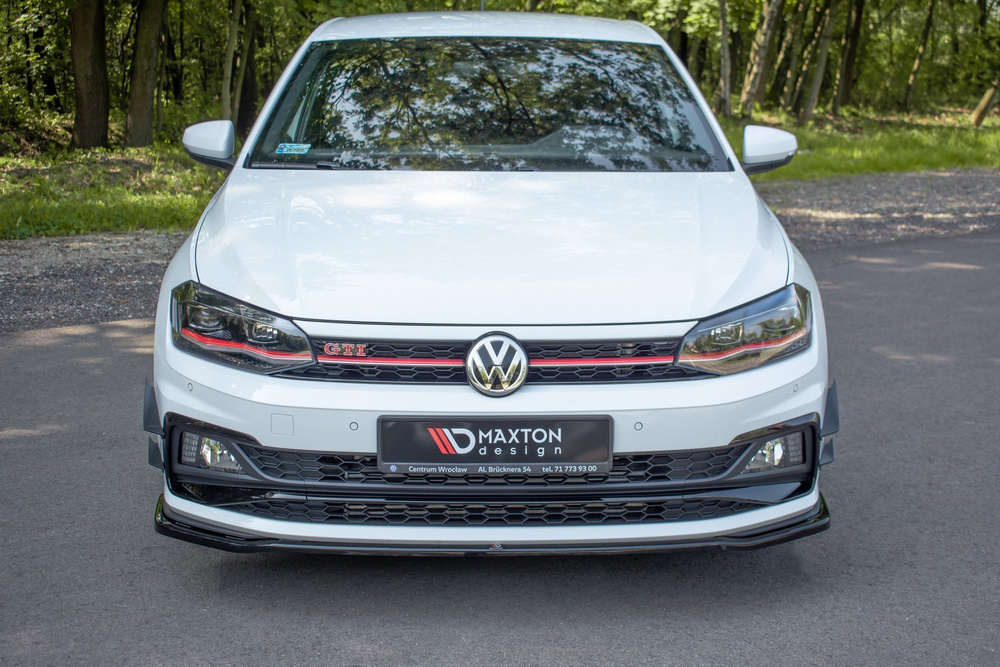 Front Splitter V.2 Volkswagen Polo GTI / R-line Mk6