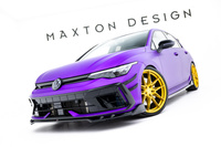Front Splitter V.1 Volkswagen Golf R Hatchback Mk8 Facelift