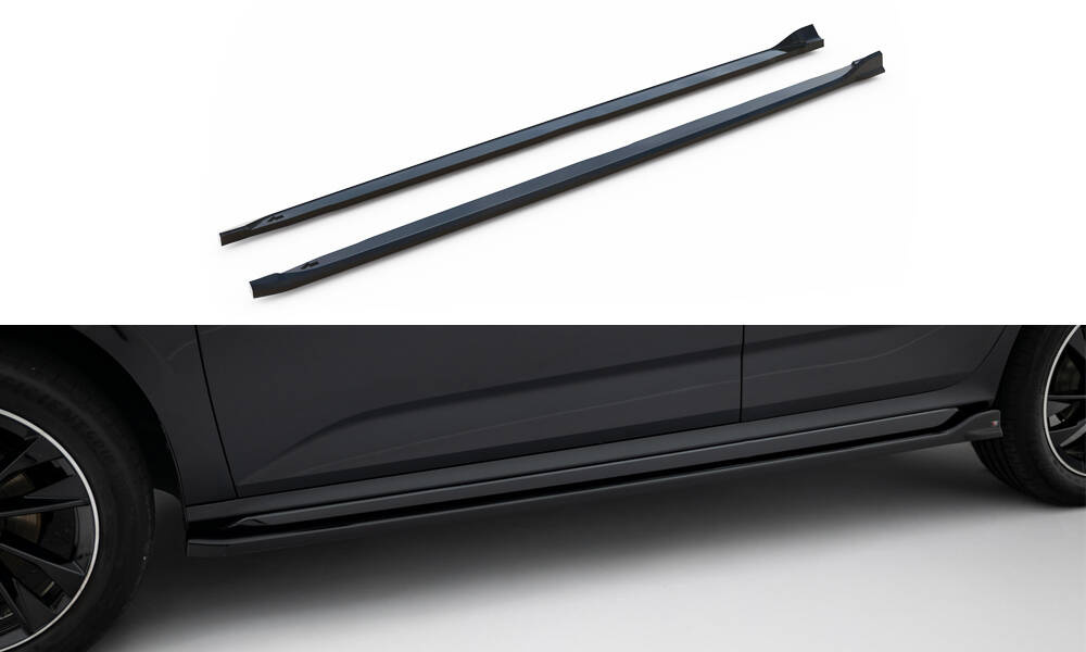 Side Skirts Diffusers Skoda Kamiq Monte Carlo Mk1 Facelift