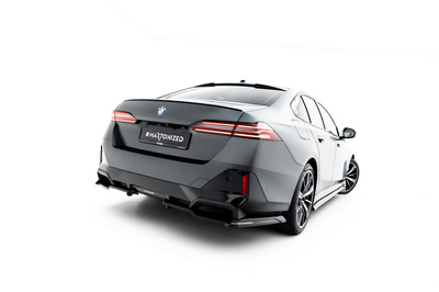 Rear Splitter (with vertical bars) V.1 BMW 5 / i5 M-Pack Sedan / Touring G60 / G61