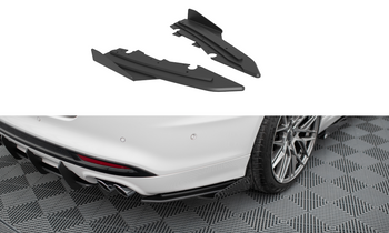 Street Pro Rear Side Splitters + Flaps Ford Mondeo Sport Mk5 Facelift / Fusion Sport Mk2 Facelift