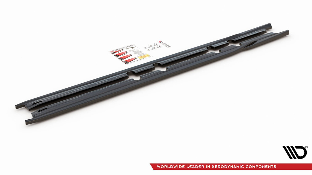 Side Skirts Diffusers V.1 Seat Leon FR ST / Hatchback Mk4 / Cupra Leon ST / Hatchback Mk1 / Mk1 Facelift