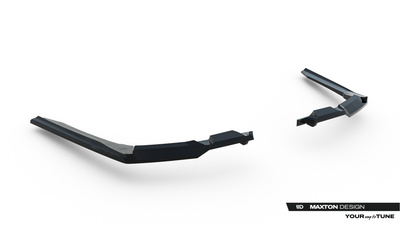 Rear Splitter (with vertical bars) V.2 BMW 5 / i5 M-Pack Sedan / Touring G60 / G61