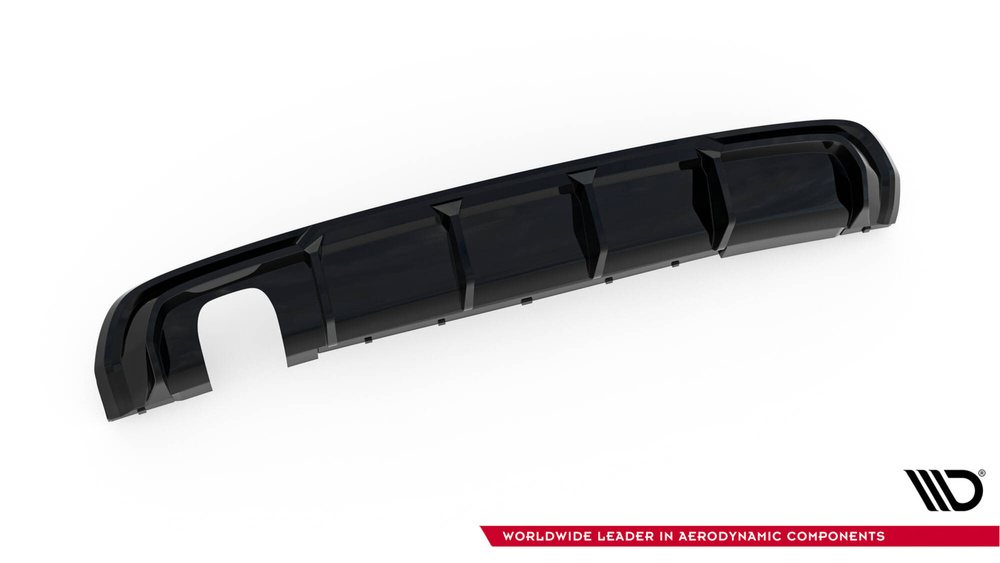 Rear Valance Audi A3 S-Line Sportback 8V (Version with single exhaust tips on one side)