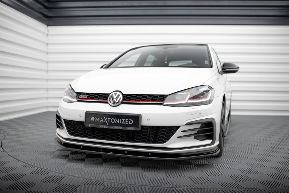 Front Splitter V.1 Volkswagen Golf GTI / GTD Mk7 Facelift