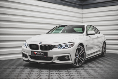 Front Splitter V.2 BMW 4 Coupe / Gran Coupe / Cabrio M-Pack F32 / F36 / F33