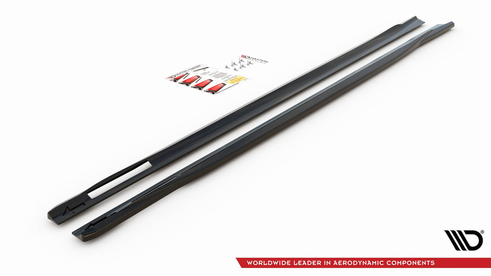 Side Skirts Diffusers V.3 BMW 4 M-Pack / M440i G22 / G23 / G22 Facelift / G23 Facelift