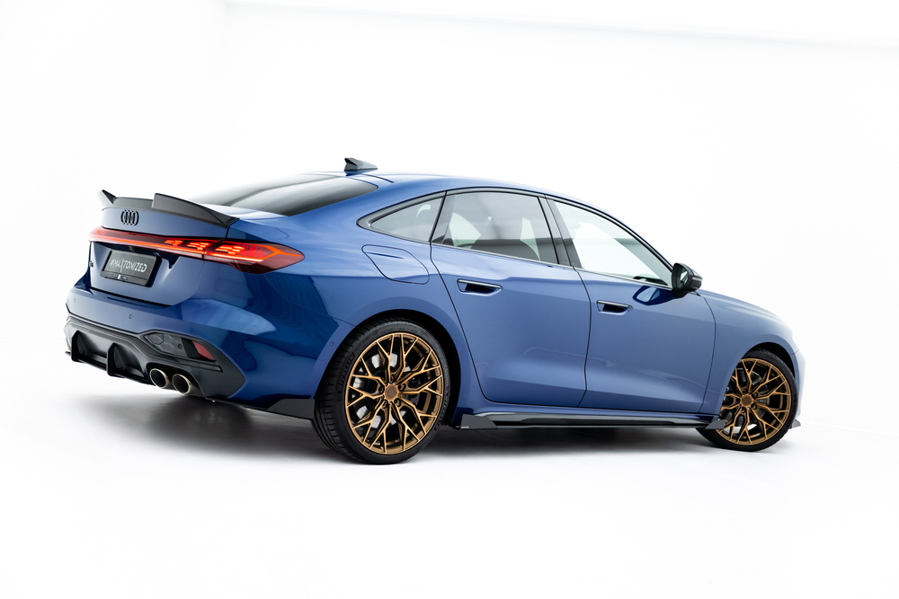 Street Pro Side Skirts Diffusers + Flaps Audi A5 S-Line / S5 Sedan / Avant B10