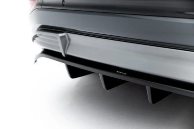 Rear Splitter (with vertical bars) Audi Q6 e-tron S-Line / SQ6 e-tron SUV / Sportback Mk1