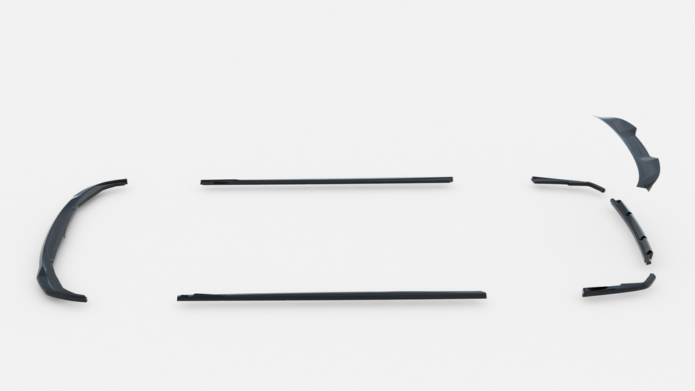 Set of Splitters BMW M340i Sedan G20  Facelift 