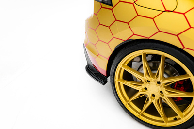 Set of Splitters V.2 Volkswagen Golf GTI Clubsport Mk8 Facelift