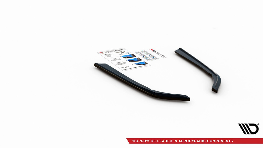 Rear Side Splitters V.2 BMW 3 G20 / G21 M-Pack