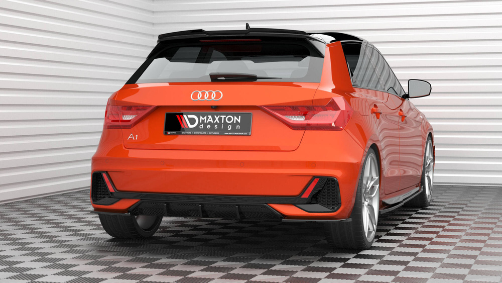 Rear Side Splitters V.2 Audi A1 S-Line GB