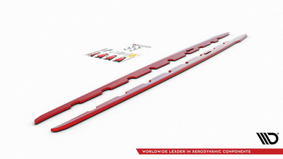 Side Skirts Diffusers V.2 for BMW 1 M-Pack /  M135i / 128ti