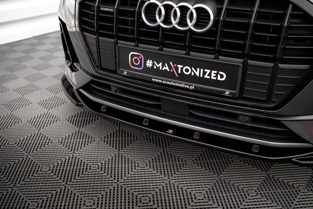 Front Splitter V.1 Audi Q3 S-Line SUV F3