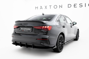 Street Pro Rear Diffuser + Flaps Audi A3 Sedan 8Y