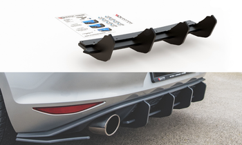 Street Pro Rear Diffuser V.2 VW Golf 7 GTI