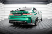 Prepreg Carbon Fiber Rear Side Splitters BMW M3 Sedan / Touring G80 / G81