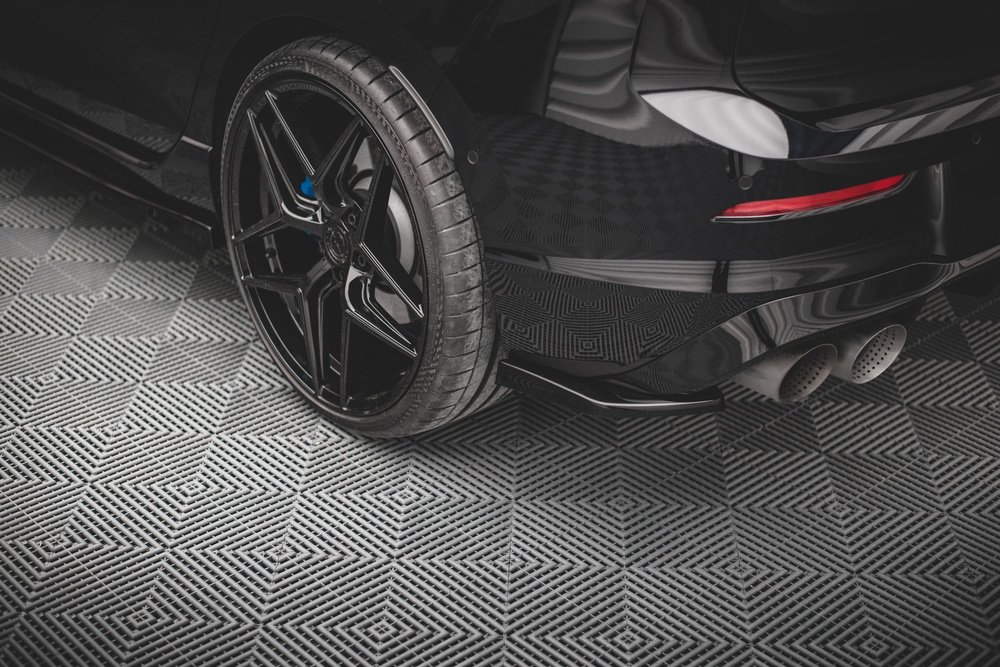 Rear Side Splitters V.2 for Volkswagen Golf R Hatchback Mk8