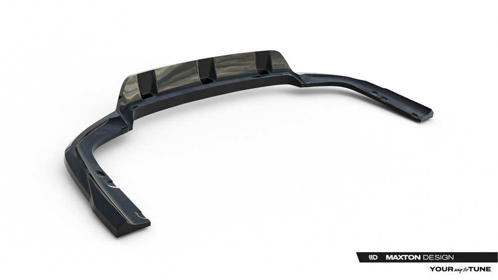 Rear Splitter (with vertical bars) V.1 BMW X6 M-Pack G06 Facelift