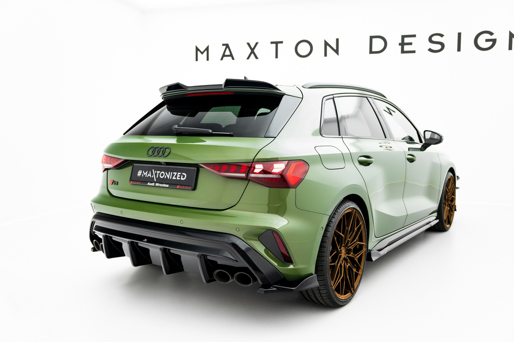 Rear Side Splitters V.4 Audi S3 Sportback Facelift