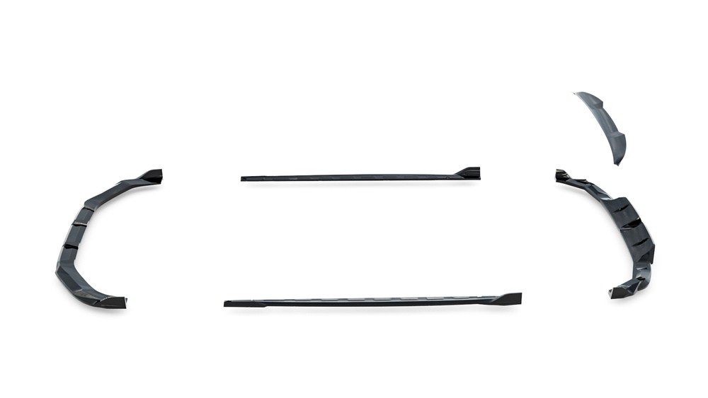 Set of Splitters V.2 Audi RS3 Sportback 8Y Facelift