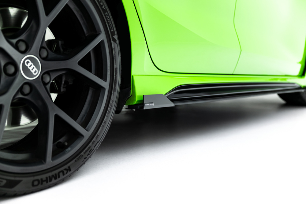 Street Pro Side Skirts Diffusers + Flaps Audi RS3 Sportback 8Y Facelift