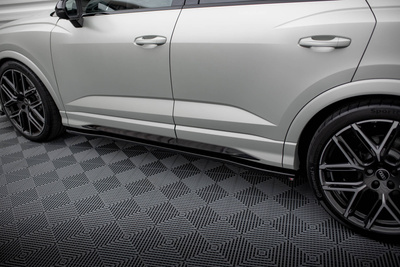 Side Skirts Diffusers V.2 Audi Q3 S-Line / RSQ3 Sportback / SUV F3