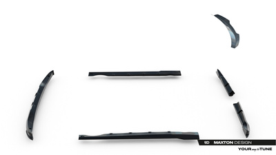 Set of Splitters Brabus Smart Fortwo C451 Facelift