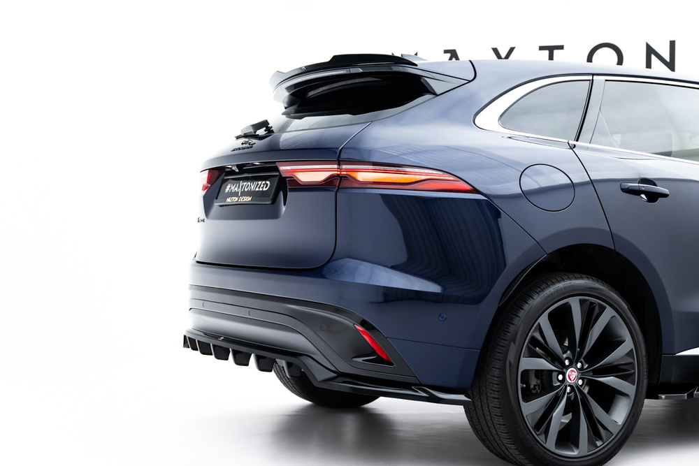 Rear Splitter (with vertical bars) Jaguar F-Pace R-Sport X761 Facelift