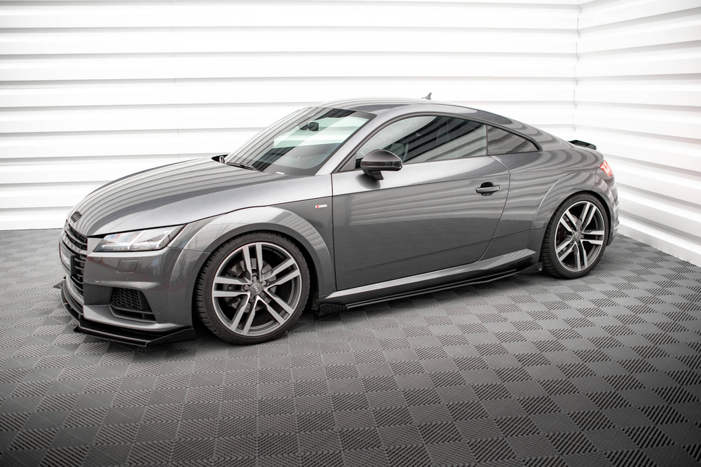 Street Pro Side Skirts Diffusers + Flaps Audi TT S / S-Line 8S