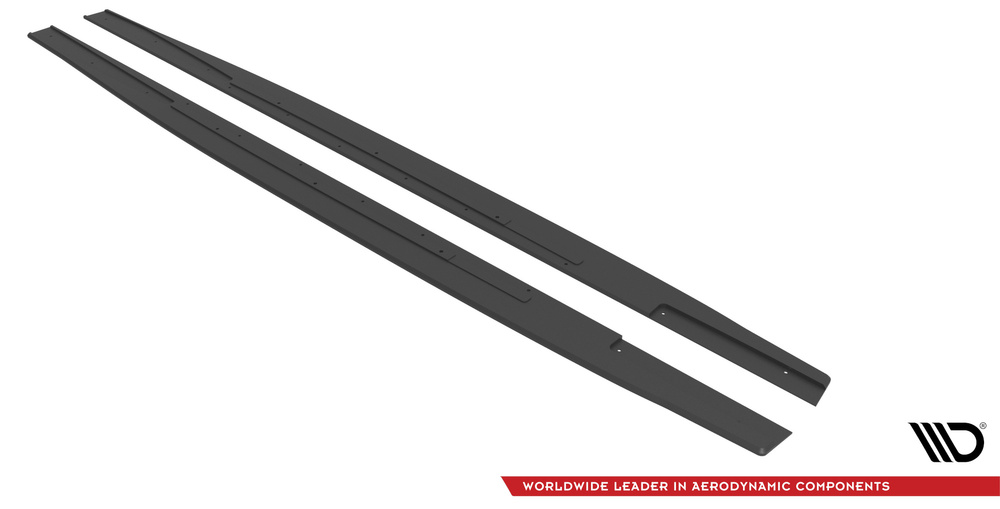 Street Pro Side Skirts Diffusers Lexus GS F Mk4 Facelift